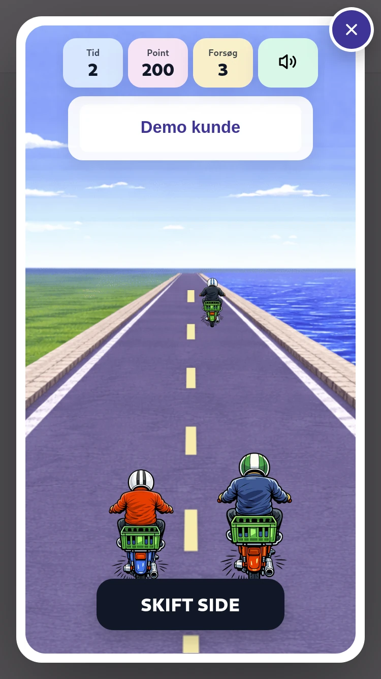Crusing gamification spil