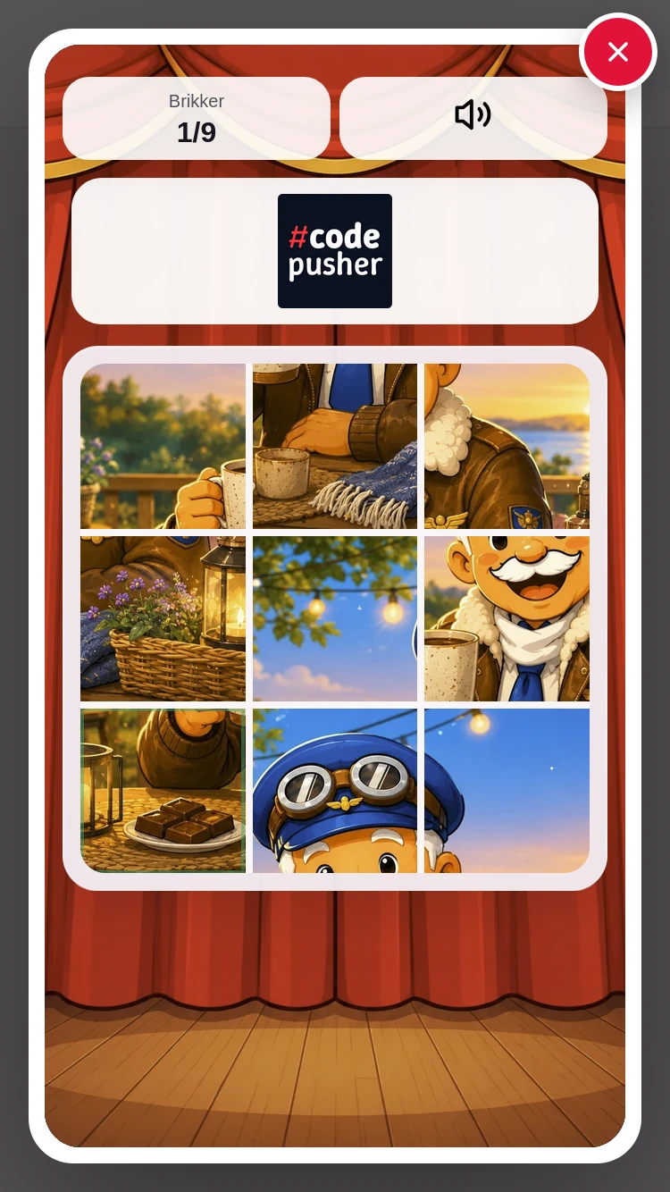 Puslespil gamification spil